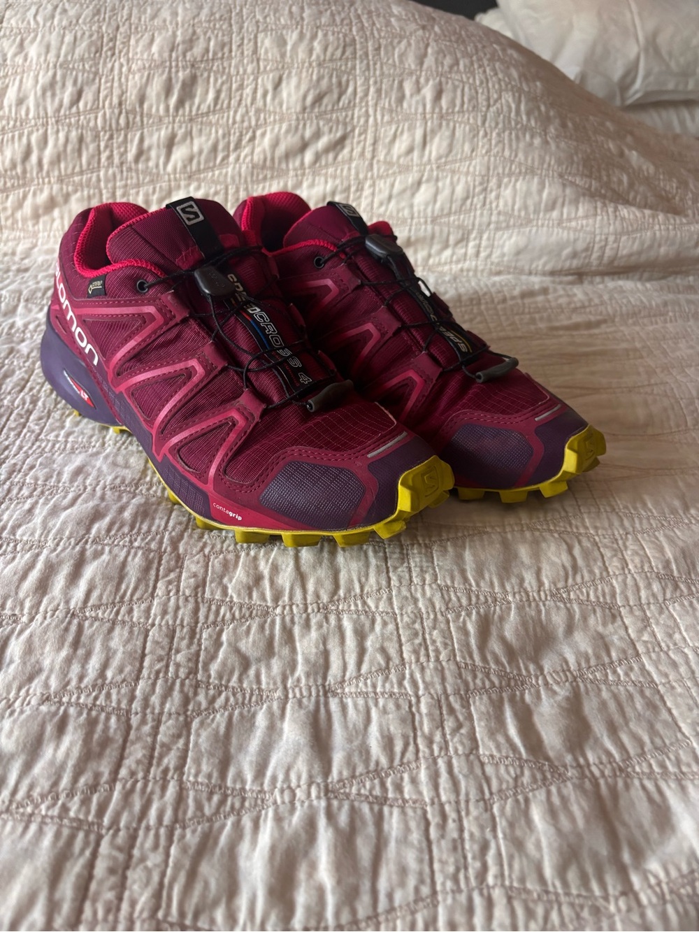 Salomon Speedcross 4 Women’s Size 10 Pink Purple Trail Running Shoes